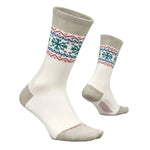 Feetures 06. SOCKS - WOMENS SOCKS - WOMENS SOCKS LOW Women's Max Cushion Crew | Snow Cream SNOW CREAM
