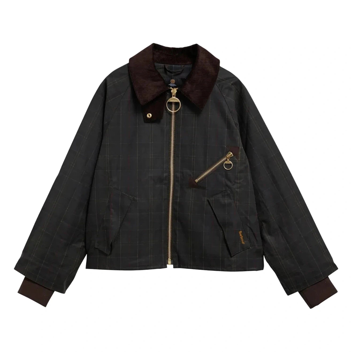 Women’s Arlene Checked Waxed Jacket Barbour