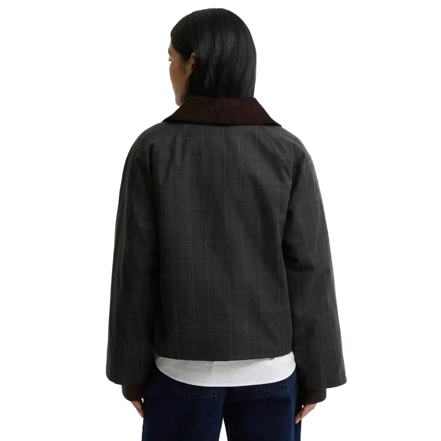 Women’s Arlene Checked Waxed Jacket Barbour