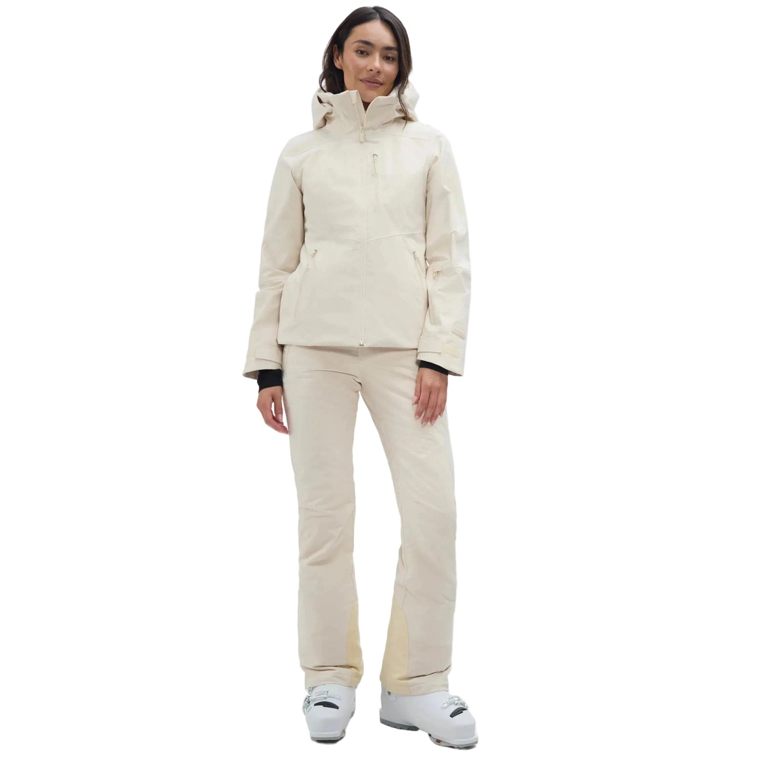 Halfdays 02. WOMENS APPAREL - WOMENS SKI - WOMENS SKI JACKETS Women's Lawrence Jacket OATMILK