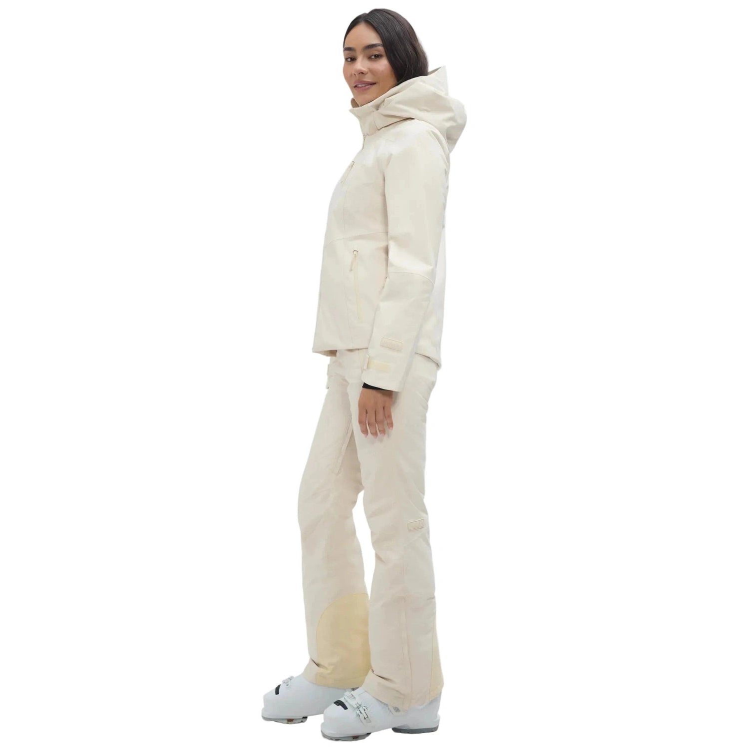 Halfdays 02. WOMENS APPAREL - WOMENS SKI - WOMENS SKI JACKETS Women's Lawrence Jacket OATMILK