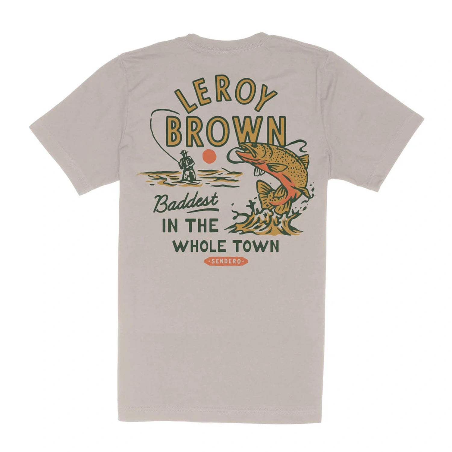 Sendero Provisions Co. 01. MENS APPAREL - MENS T-SHIRTS - MENS T-SHIRT SS Men's Leroy Brown T-Shirt SAND