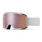 Smith Optics 07. EYEWEAR - GOGGLES - GOGGLES Squad Goggles WHITE VAPOR CHROMAPOP EVERYDAY ROSE GOLD MIRROR