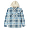 Vissla 01. MENS APPAREL - MENS JACKETS - MENS JACKETS CASUAL Men's Eco-zy Shirt Jacket BHZ BLUE HAZE