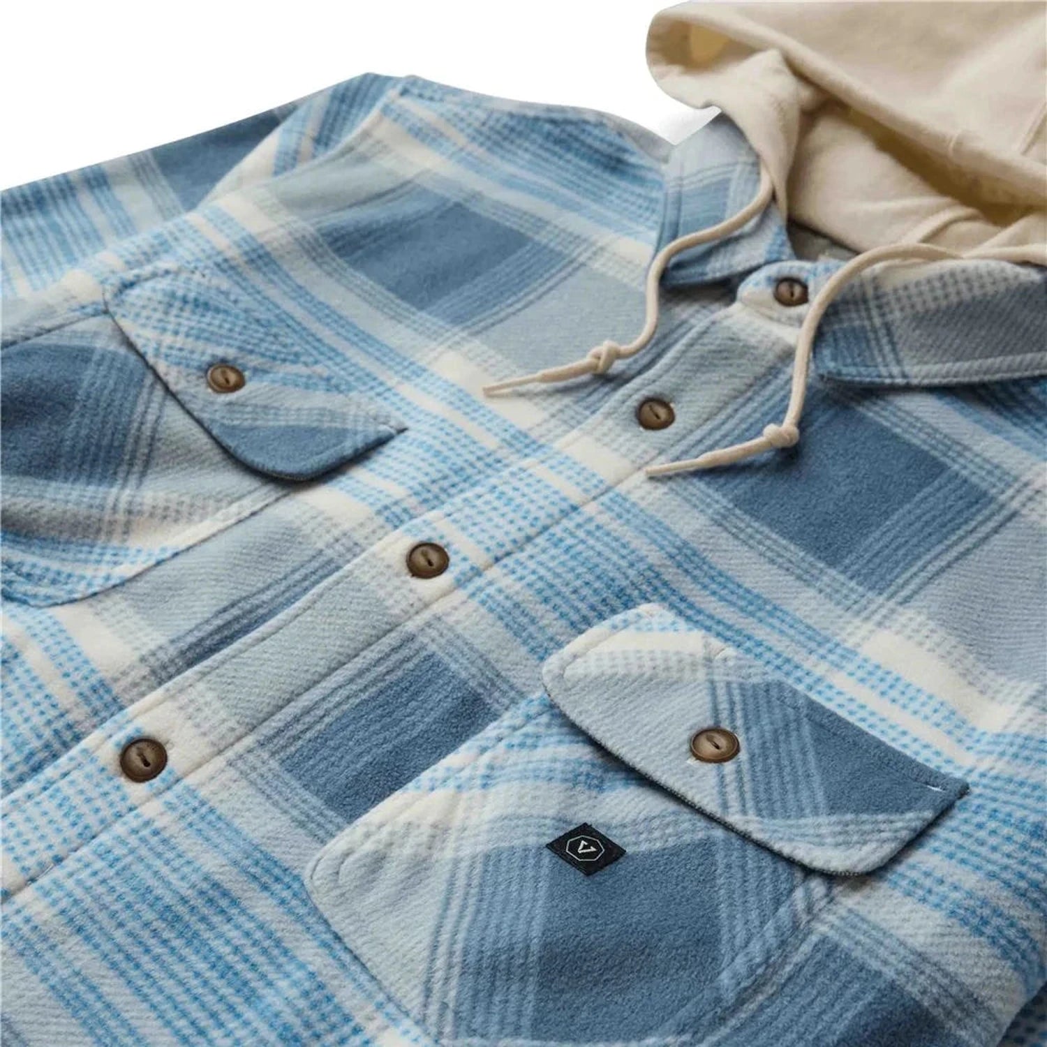 Vissla 01. MENS APPAREL - MENS JACKETS - MENS JACKETS CASUAL Men's Eco-zy Shirt Jacket BHZ BLUE HAZE