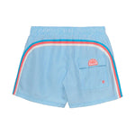 Sundek 01. MENS APPAREL - MENS SHORTS - MENS SHORTS SWIM Men's Short-Length Swimwear with Elasticated Waist Repreve® (14") LUNAR