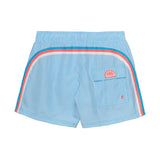 Sundek 01. MENS APPAREL - MENS SHORTS - MENS SHORTS SWIM Men's Short-Length Swimwear with Elasticated Waist Repreve® (14") LUNAR