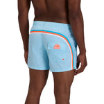 Sundek 01. MENS APPAREL - MENS SHORTS - MENS SHORTS SWIM Men's Short-Length Swimwear with Elasticated Waist Repreve® (14") LUNAR