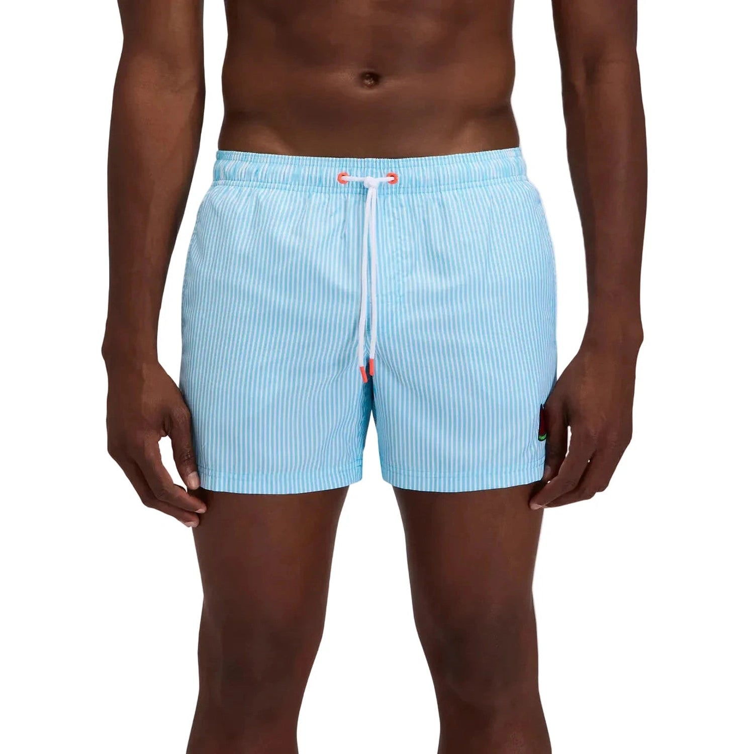 Sundek 01. MENS APPAREL - MENS SHORTS - MENS SHORTS SWIM Men's Short-Length Swimwear with Elasticated Waist Repreve® (14") LUNAR