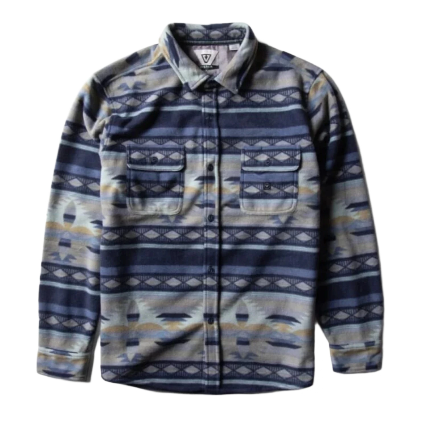 Vissla 01. MENS APPAREL - MENS LS SHIRTS - MENS LS BUTTON UP Men's Eco-zy Long Sleeve Polar Flannel SUR SURPLUS