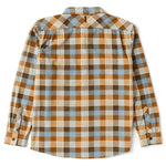 Vissla 01. MENS APPAREL - MENS LS SHIRTS - MENS LS BUTTON UP Men's Eco-zy Long Sleeve Polar Flannel FDN FADED DENIM: