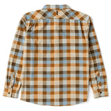 Vissla 01. MENS APPAREL - MENS LS SHIRTS - MENS LS BUTTON UP Men's Eco-zy Long Sleeve Polar Flannel FDN FADED DENIM: