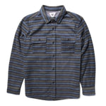 Vissla 01. MENS APPAREL - MENS LS SHIRTS - MENS LS BUTTON UP Men's Eco-zy Long Sleeve Polar Flannel PHA PHANTOM