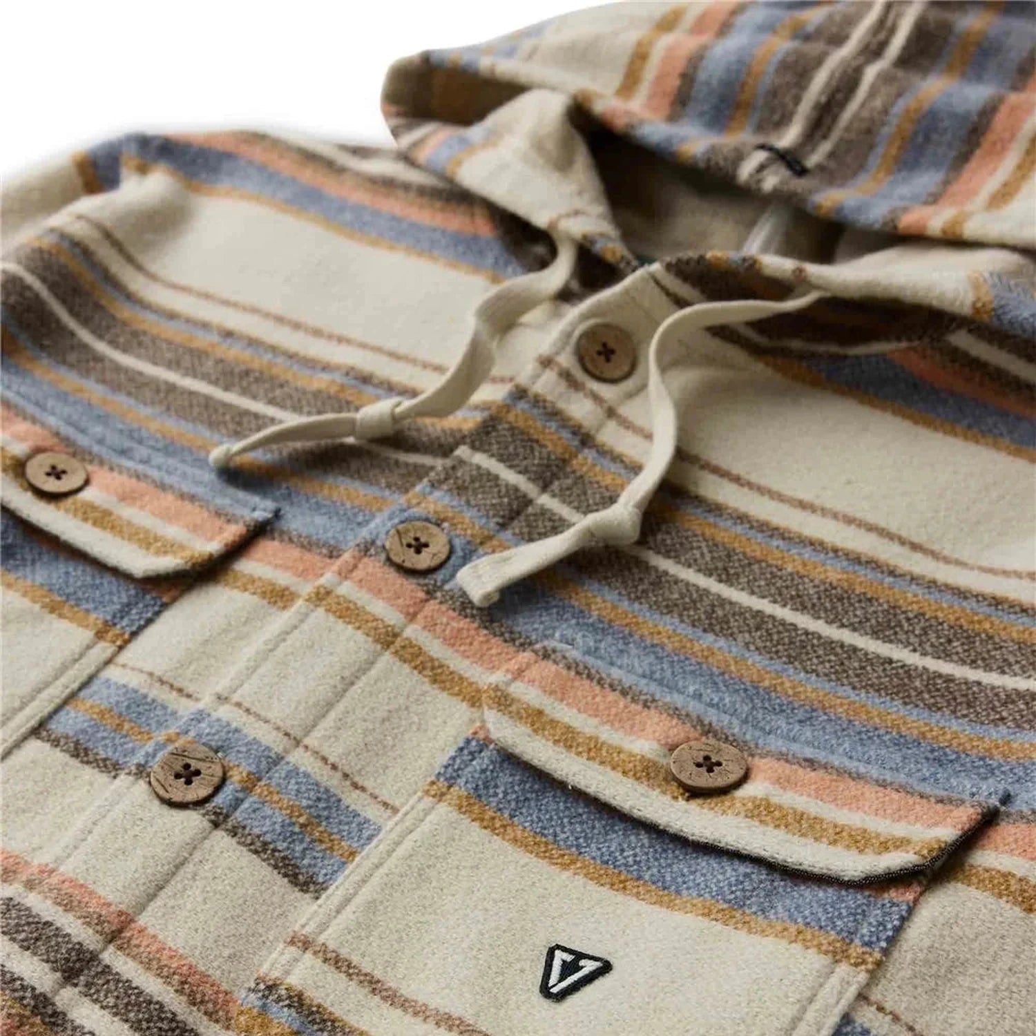 Vissla 01. MENS APPAREL - MENS JACKETS - MENS JACKETS CASUAL Men's Descanso Shirt Jacket DUN DUNE