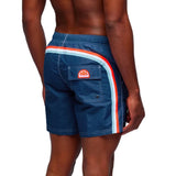 Sundek 01. MENS APPAREL - MENS SHORTS - MENS SHORTS SWIM Men's Iconic Taffeta Stretch Waist Mid-Length Swim Shorts (16") NAVY