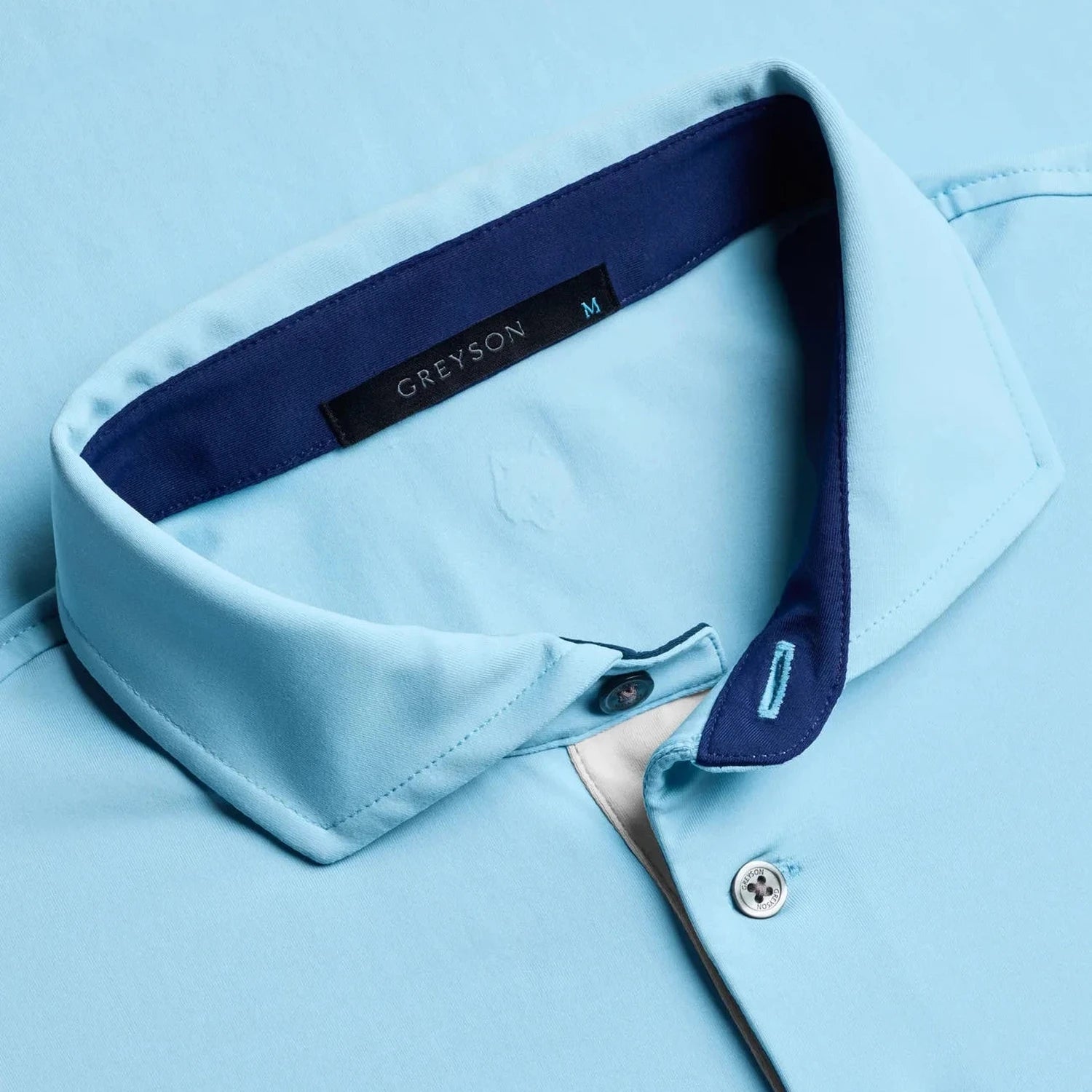 Greyson Men's Cayuse Short Sleeve Polo 476 Wolf BLUE / XL Greyson Men's Cayuse Short Sleeve Polo 476 Wolf BLUE / XL