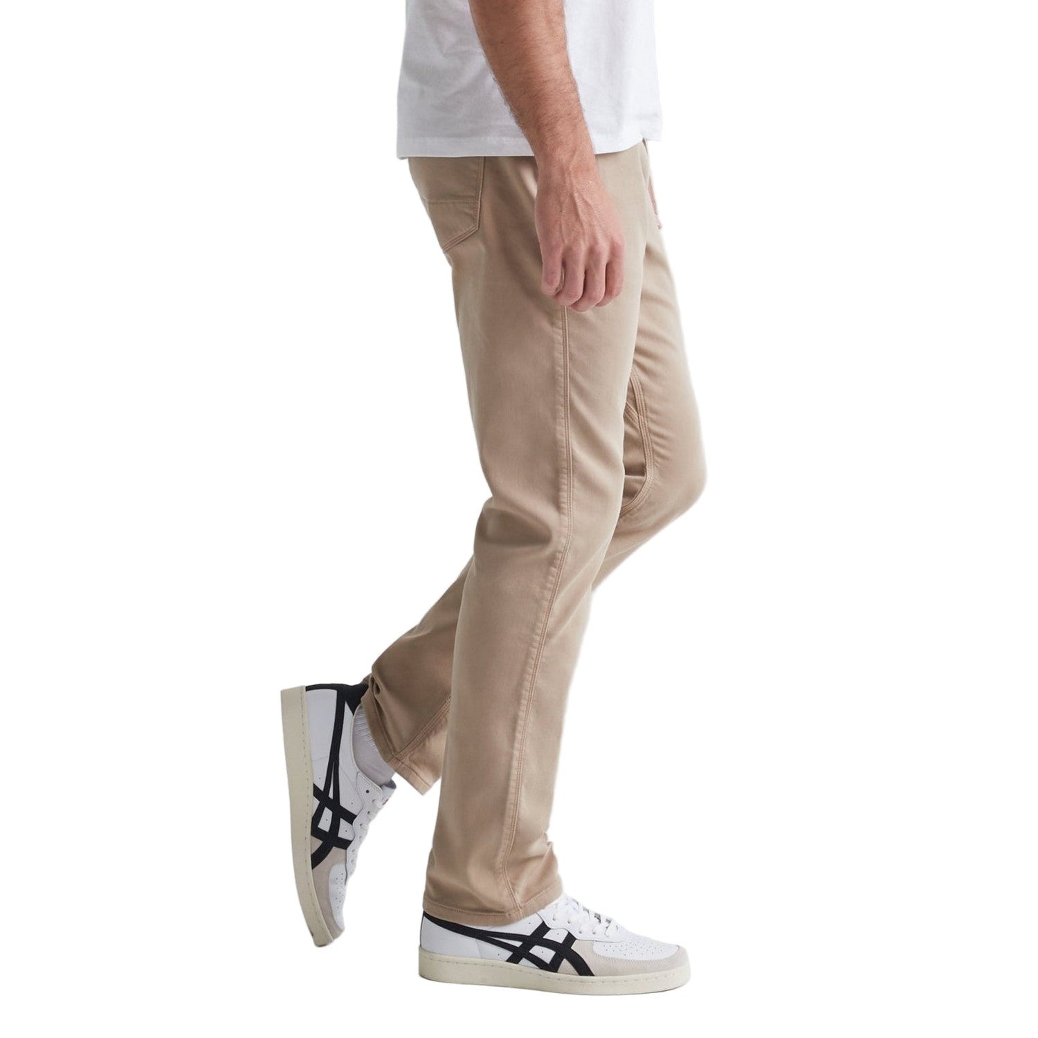 DUER 01. MENS APPAREL - MENS PANTS - MENS PANTS CASUAL Men's No Sweat Relaxed Taper DESERT KHAKI