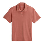Free Fly Apparel 01. MENS APPAREL - MENS SS SHIRTS - MENS SS POLO Men's Bamboo Flex Polo II HEATHER RED CLAY
