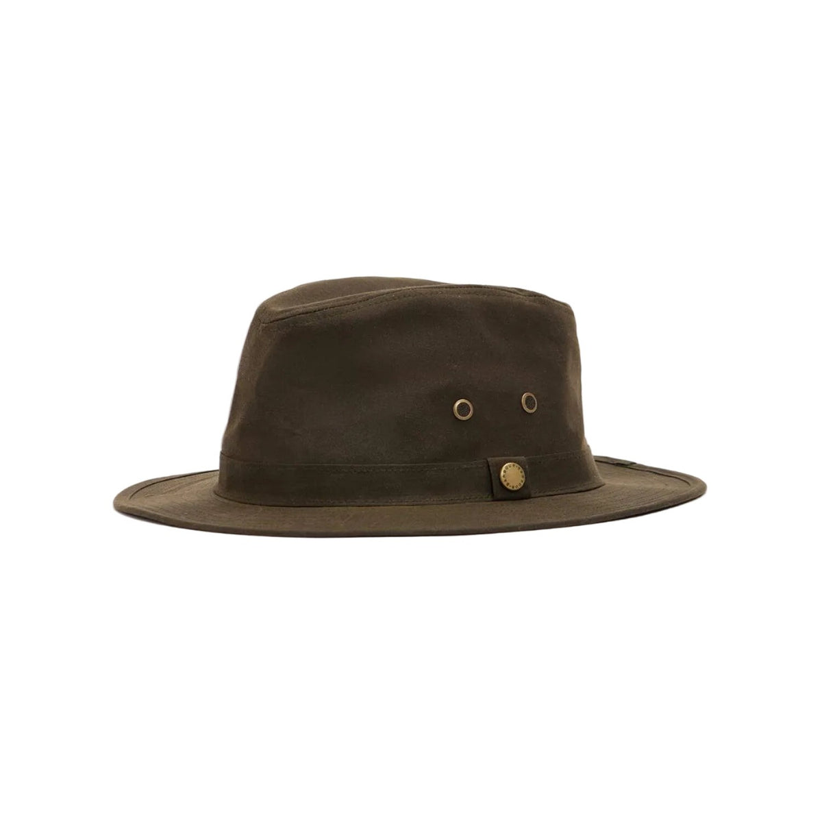 Men’s Crayton Wax Safari Hat Barbour - OLIVE / UK L|US L