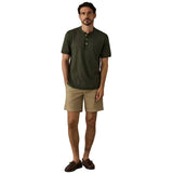 Men's Short-Sleeve Sunwashed Henley