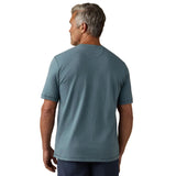 Men's Short-Sleeve Sunwashed Henley