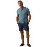 Men's Short-Sleeve Sunwashed Henley