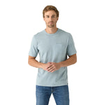 Faherty 01. MENS APPAREL - MENS SS SHIRTS - MENS SS CASUAL Men's Sunwashed Pocket Tee HLT HULL TEAL