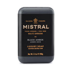 MISTRAL 10. GIFTS|ACCESSORIES - GIFT - BEAUTY|GROOMING Luxury Bar Soap BLACK AMBER