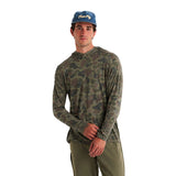 Men’s Bamboo Shade Hoody Free Fly Apparel - VINTAGE CAMO
