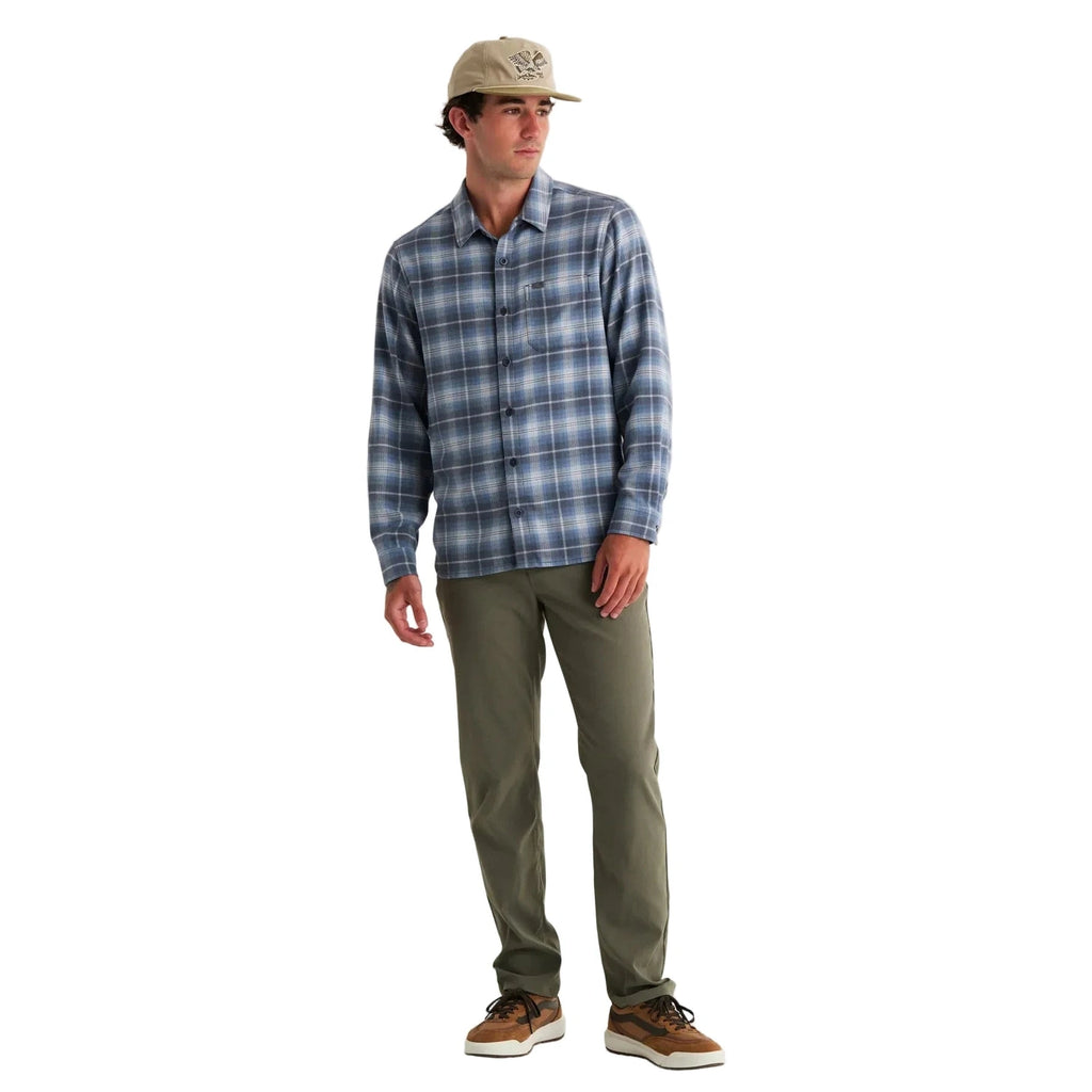 Men’s Seawool Flannel Shirt Free Fly Apparel