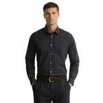 Men’s Ashfield Tailored Tattersall Shirt Barbour - NAVY