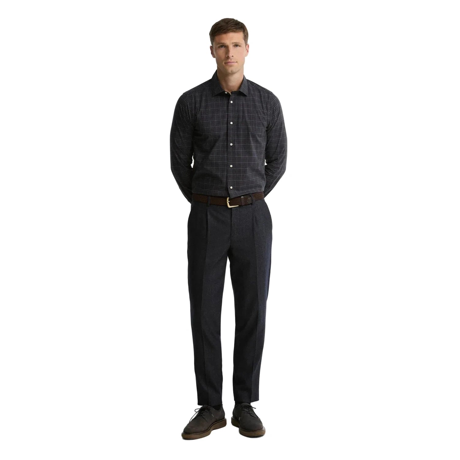 Men’s Ashfield Tailored Tattersall Shirt Barbour