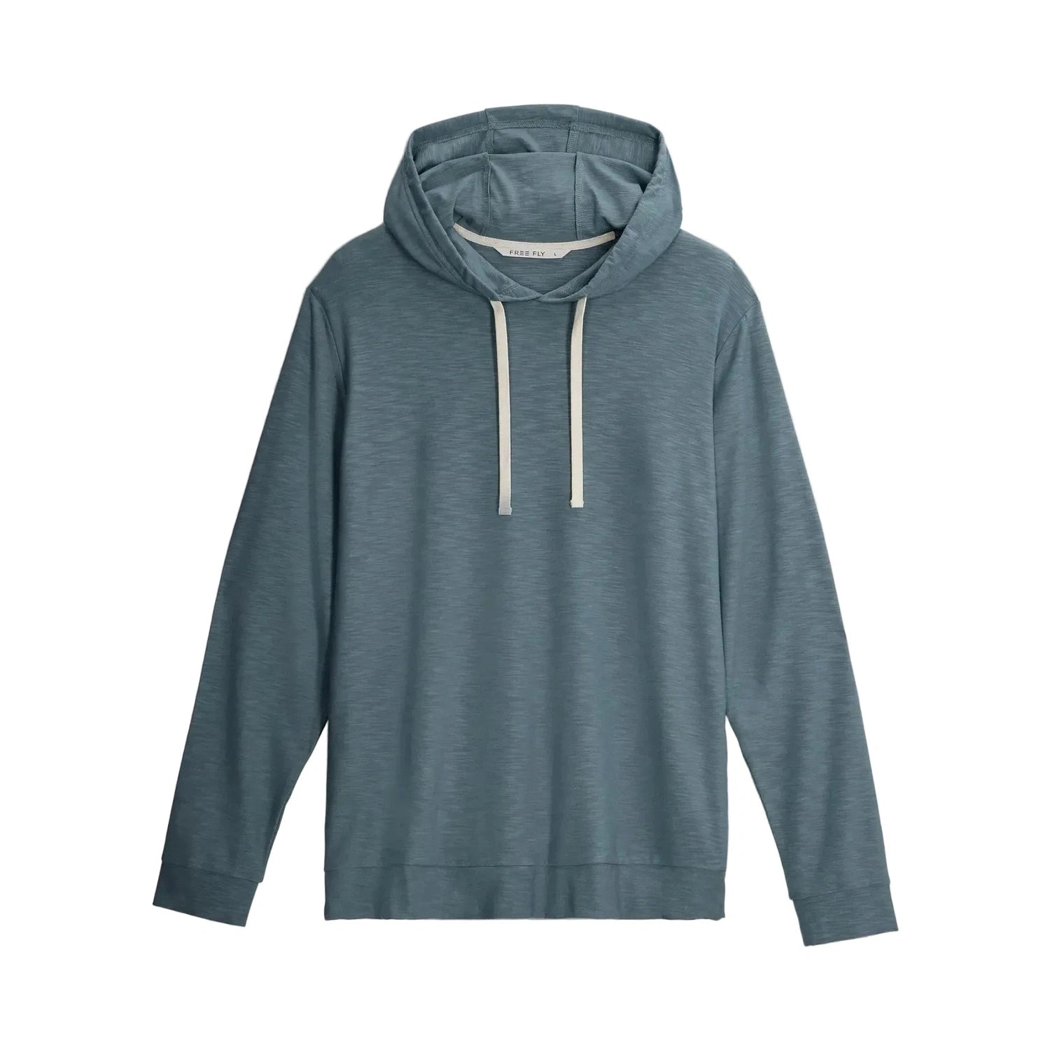 Free Fly Apparel 01. MENS APPAREL - MENS LS SHIRTS - MENS LS HOODY Men's Bamboo Slub Hoodie II STORMY SEA