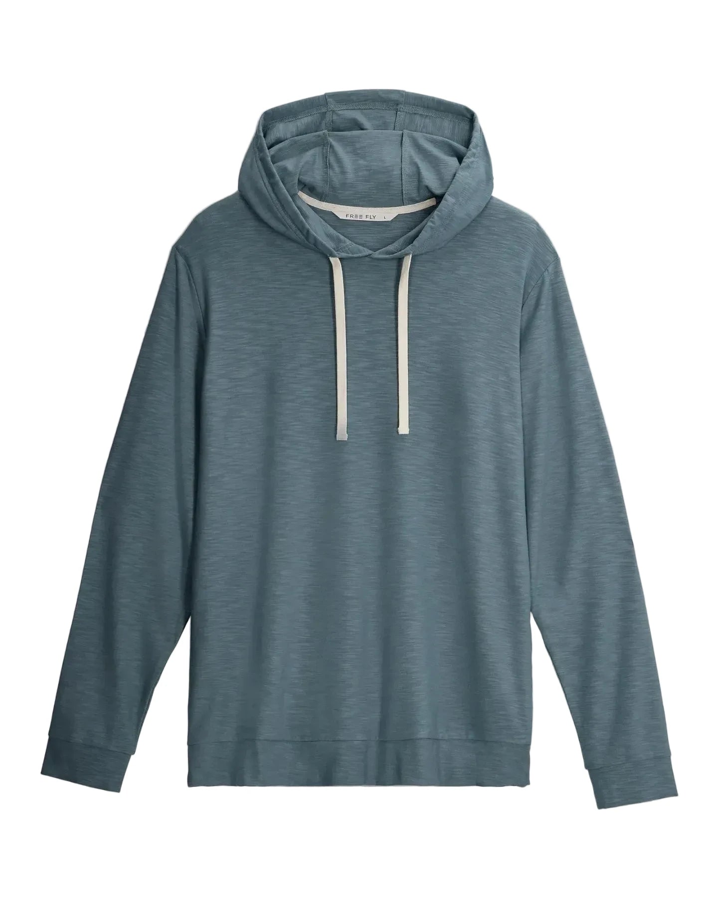Free Fly Apparel 01. MENS APPAREL - MENS LS SHIRTS - MENS LS HOODY Men's Bamboo Slub Hoodie II TROPIC SEA