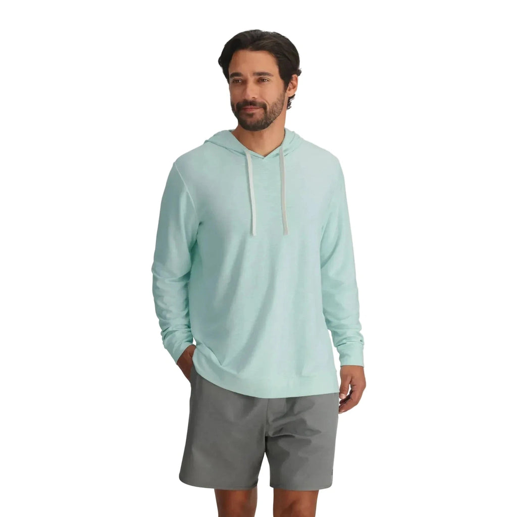 Men’s Bamboo Slub Hoodie II Free Fly Apparel - TROPIC SEA