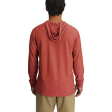 Free Fly Apparel 01. MENS APPAREL - MENS LS SHIRTS - MENS LS HOODY Men's Bamboo Slub Hoodie II RED CLAY