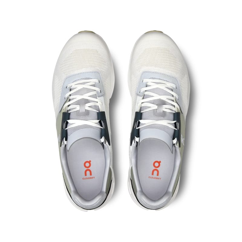 On Running 04. MENS FOOTWEAR - MENS SHOES - MENS SHOES CASUAL Men's Cloudrift UNDYED-WHITE | FLAME