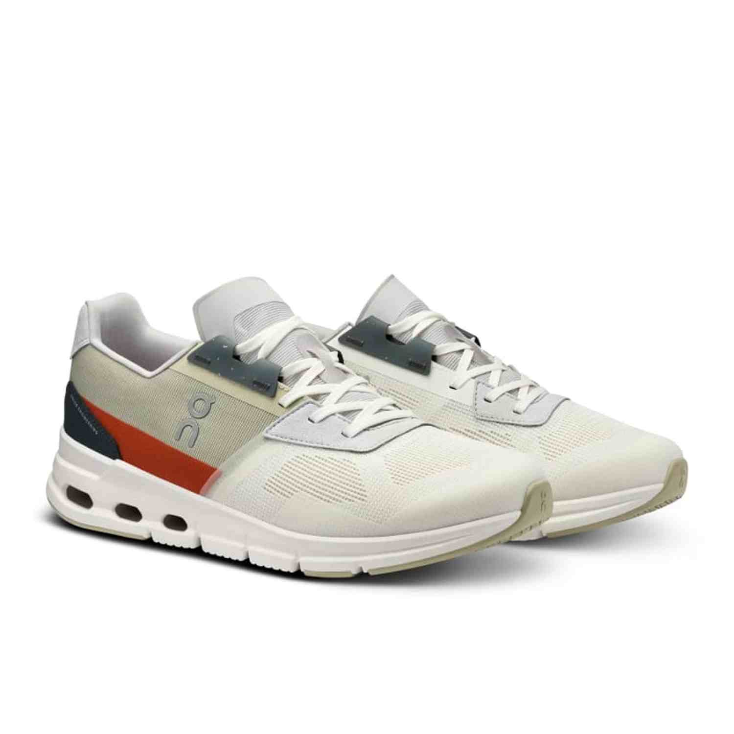 On Running 04. MENS FOOTWEAR - MENS SHOES - MENS SHOES CASUAL Men's Cloudrift UNDYED-WHITE | FLAME