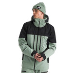 The North Face 01. MENS APPAREL - MENS SKI - MENS SKI JACKETS Men's Chakal Jacket D5N SLATE MOSS|TNF BLACK