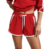 Beyond Yoga 02. WOMENS APPAREL - WOMENS SHORTS - WOMENS SHORTS CASUAL Women's Stretch Woven The Course 2.5" Short CHILI RED