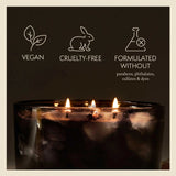 Thymes 10. GIFTS|ACCESSORIES - GIFT - CANDLES Noir Woods 3-Wick Poured Candle