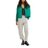 FP Movement 02. WOMENS APPAREL - WOMENS JACKETS - WOMENS JACKETS INSULATED Women's Pippa Packable Puffer Jacket 3319 GREEN GLOW