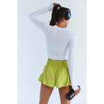 FP Movement 02. WOMENS APPAREL - WOMENS SHORTS - WOMENS SHORTS ACTIVE Women's Get Your Flirt On Short 3358 HONEYDEW