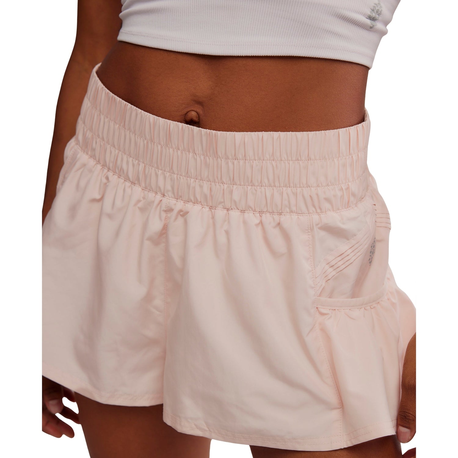 FP Movement 02. WOMENS APPAREL - WOMENS SHORTS - WOMENS SHORTS ACTIVE Women's Get Your Flirt On Short 6203 BALLET SLIPPER