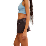 FP Movement 02. WOMENS APPAREL - WOMENS DRESS|SKIRT - WOMENS SKIRT ACTIVE Women's Hot Shot Mini Skort 0010 BLACK