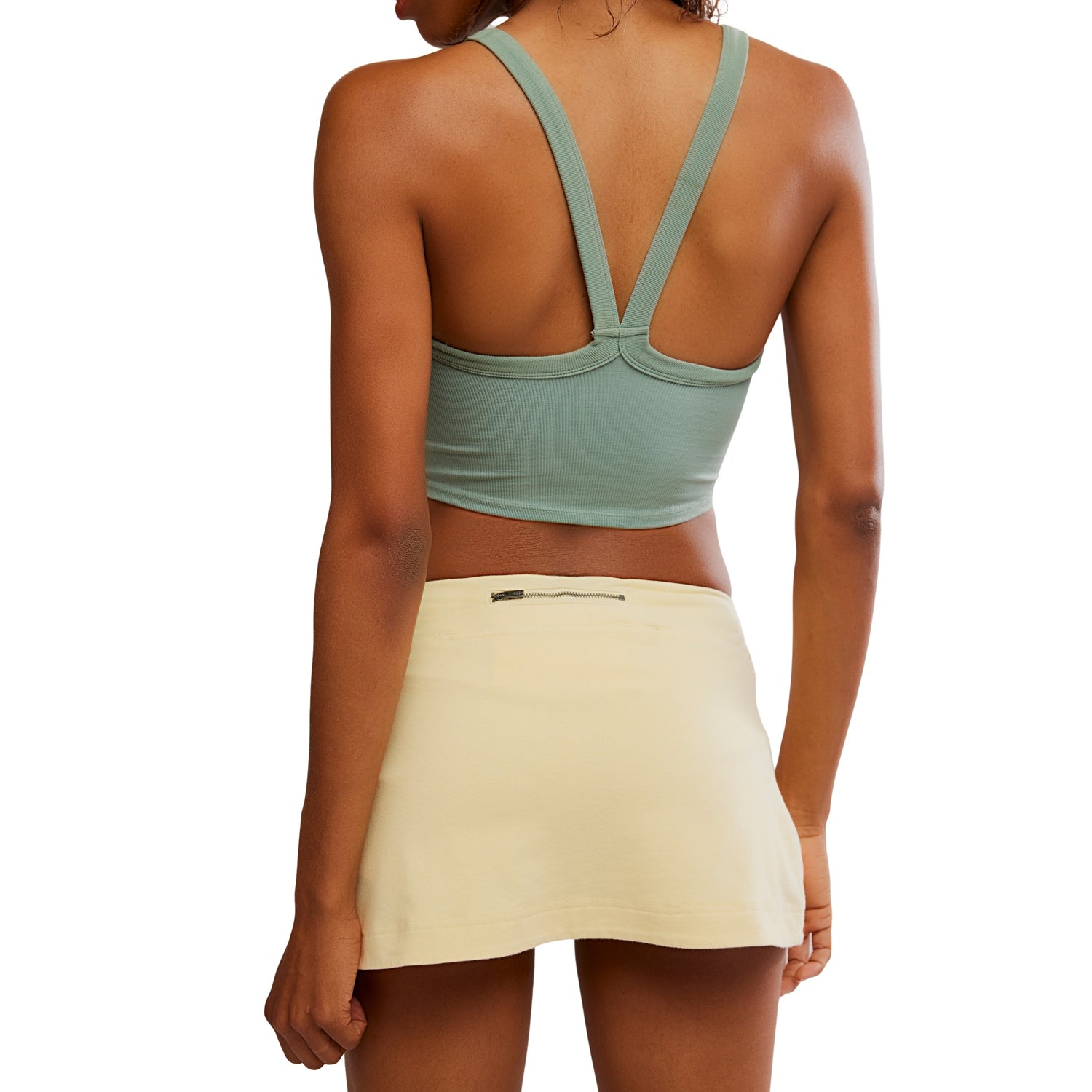 FP Movement 02. WOMENS APPAREL - WOMENS DRESS|SKIRT - WOMENS SKIRT ACTIVE Women's Hot Shot Mini Skort 7952 SUNLIT YELLOW