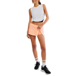 FP Movement 02. WOMENS APPAREL - WOMENS DRESS|SKIRT - WOMENS SKIRT ACTIVE Women's Hot Shot Mini Skort 8825 PASTEL PEACH