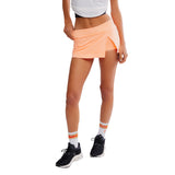 FP Movement 02. WOMENS APPAREL - WOMENS DRESS|SKIRT - WOMENS SKIRT ACTIVE Women's Hot Shot Mini Skort 8825 PASTEL PEACH