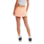FP Movement 02. WOMENS APPAREL - WOMENS DRESS|SKIRT - WOMENS SKIRT ACTIVE Women's Hot Shot Mini Skort 8825 PASTEL PEACH