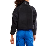 FP Movement 02. WOMENS APPAREL - WOMENS HOODIES|SWEATERS - WOMENS PO Q ZIP Women's Mountain High 1/2 Zip 0840 BLACK|BLACK COMBO